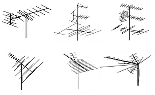 different types of tv aerials